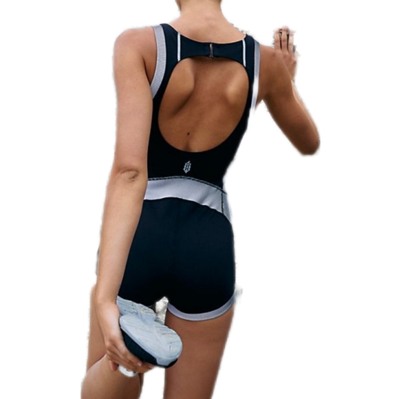 FP Movement by Free People Hardio Cardio Shortsie in Black Free People - Picture 2 of 13